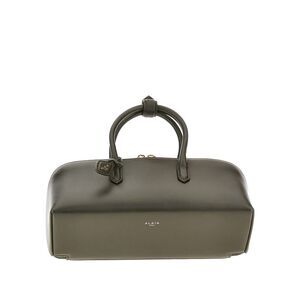 Alaia Women Box Leather Small 'Delta' Bag